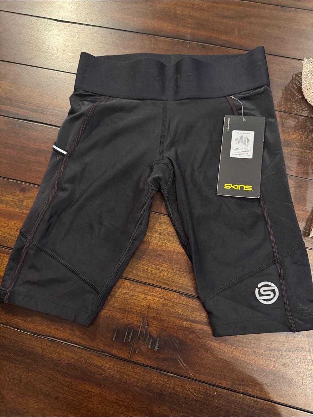 Skin Black Women's Compression Bike Shorts